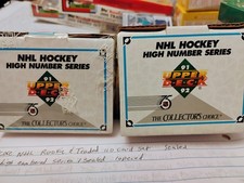 Sealed & Opened-Upper Deck NHL Hockey-91-92 High Number Series 200 Card Box Set
