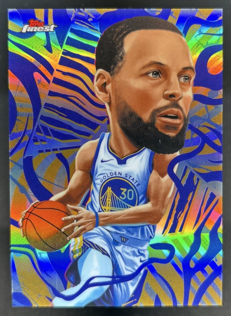 2025-26 Topps Finest Stephen Curry Headliners SSP #H-8 Warriors