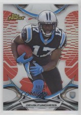 2015 Topps Finest Red Refractor 66/99 Devin Funchess #37 0dk