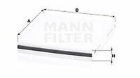 MANN-FILTER Cu 22 003 Filter, Cabin Luft FüR Infiniti, Nissan, Nissan ( Dfac )