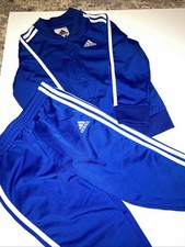 Adidas Pant And Jacket Set Blue Size 24 Months