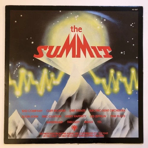 The Summit, Rock Comp. Vinyl LP, K-Tel 1979, VG+/VG, Led Zep, Pink Floyd, YES