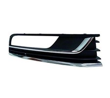 Fits VW Passat B7 2011-2014 Front Bumper Fog Grille W/Lamp Hole 2 Chromes Right