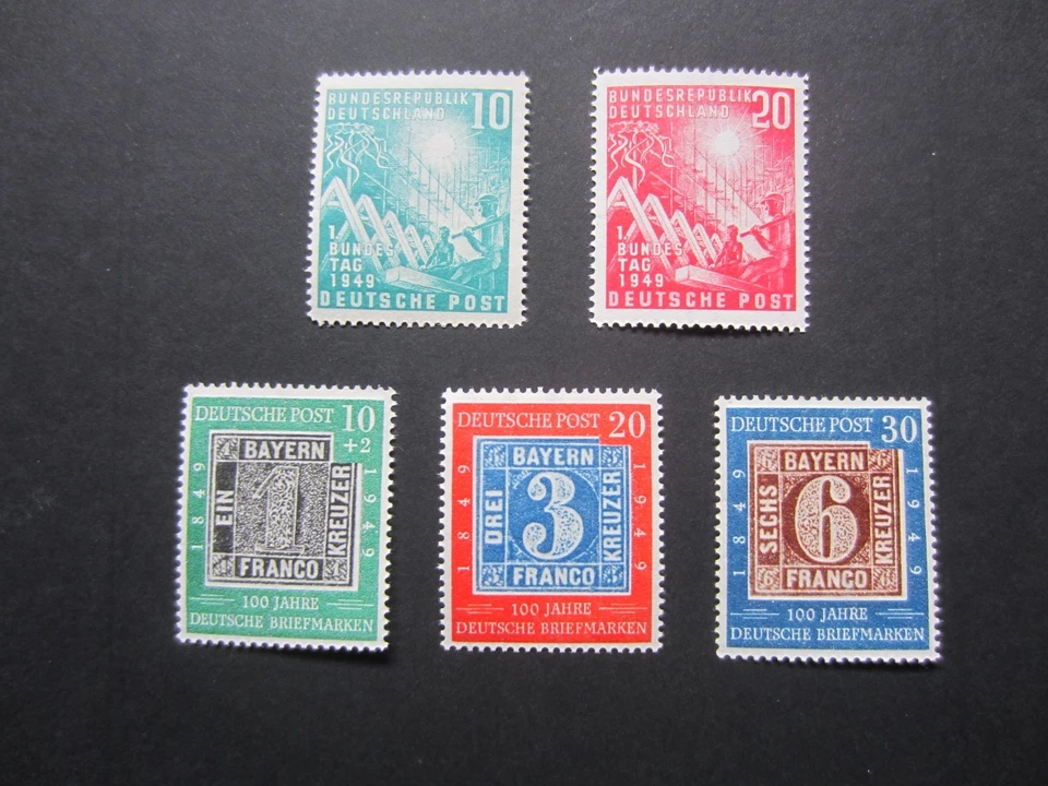 TOP Bund Sammlung 1949-2000 postfrisch kompl. - 70 BPP geprüfte  Posthorn Attest - Bild 4 von 4