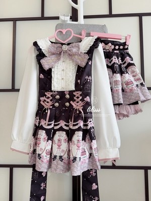 Liz Lisa Black Melty Chocolate Set-up Kawaii Lolita Girl Jfashion Manga Outfit 
