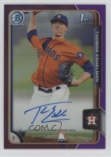 2015 Bowman Draft Chrome Pick Purple Refractor 159/250 Thomas Eshelman Auto s3g