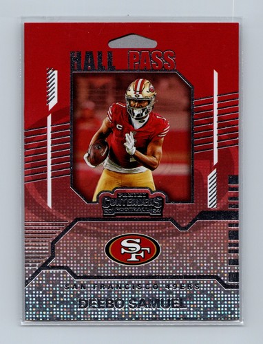 Deebo Samuel #23 — 2024 Panini Contenders Hall Pass football card