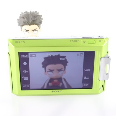 N. Mint】SONY DSC-T77 Digital Camera Green Cyber Shot 4.0x Optical