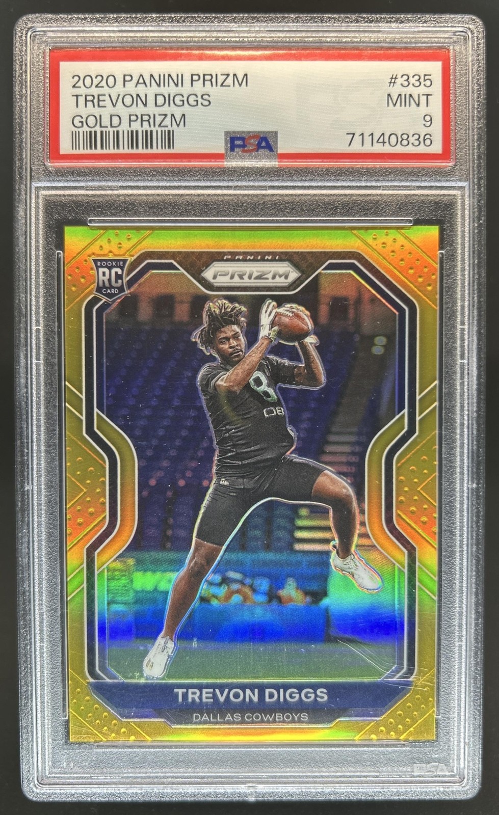 Trevon Diggs Panini Prizm #335 Gold