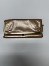 HOBO Rachel Magnetic Tri-Fold Leather Wallet w/Mirror - Preloved