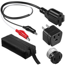 Circuit Breaker Finder Adapter Accessory Kit, Circuit Breaker Leads with Clips,