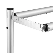 9" Double Crossbar Hanger Backdrop Hanger Crossbar Valance Hangers for Pipe a...