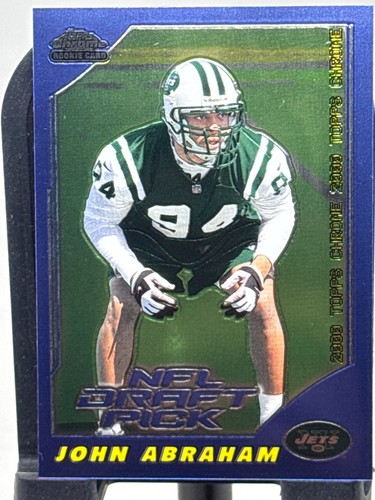 John Abraham #240 2000 Topps Chrome card