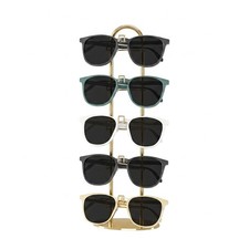 Byken Sunglasses Holder Organizer, 4 Tier Eyeglass Display Storage Stand,.Met...