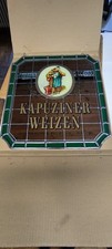 Neuwertiger Brauerei - Spiegel Kapuziner, Nostalgie,  Bleiverglasung in OVP