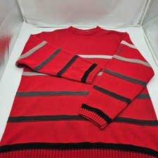 Vintage Style Southpole Striped Knit Sweater Men's XL Hip Hop Streetwear