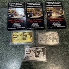 3x All Chips Mint Dopecat Holla For Dolla NYC 3 Silver Art Bar Set