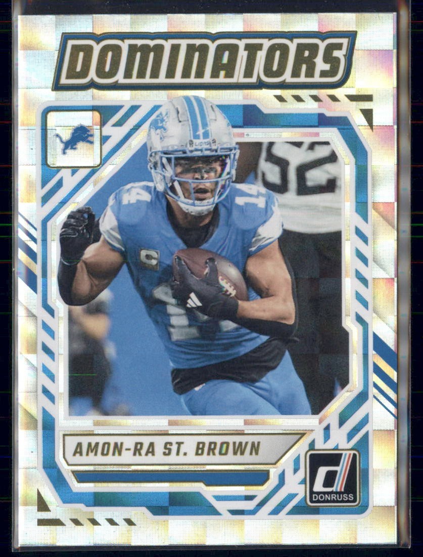 2025 Donruss - Dominators Amon-Ra St. Brown #DOM-ASN