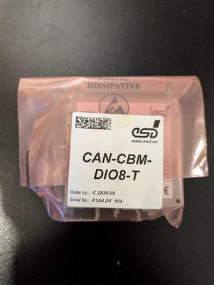 ESD CAN-CBM-DIO8 Canbloc Mini Module Canopen 8 Channels