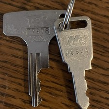 NOS Honda Motorcycle Keys 1960’s  T7978, H4504 Pre-owned