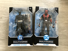 McFarlane DC Multiverse Black Mask as Batman & dawn red hood New