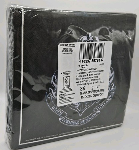 New 36 Count Hogwarts Harry Potter Wizarding World Party Paper Luncheon Napkins - Picture 2 of 2