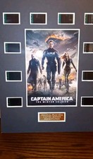Captain America Winter Soldier LE 8x10 Matted Film/Movie Cell Display Original