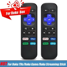 2pack Remote Control Replacement for Roku Box Express /Premiere/ Player