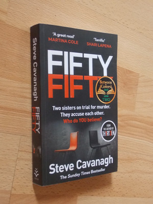 steve cavanagh fifty fifty (1st ed orion2020 isbn9781409185864)