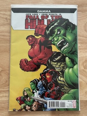 Marvel Fall of the Hulks: Gamma #1 One-Shot Jeph Loeb Romita Jr. Comic Book
