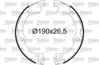 Valeo Bremsbackensatz Feststellbremse 564211 FüR KIA Sorento 3 UM Crdi 4WD GDI