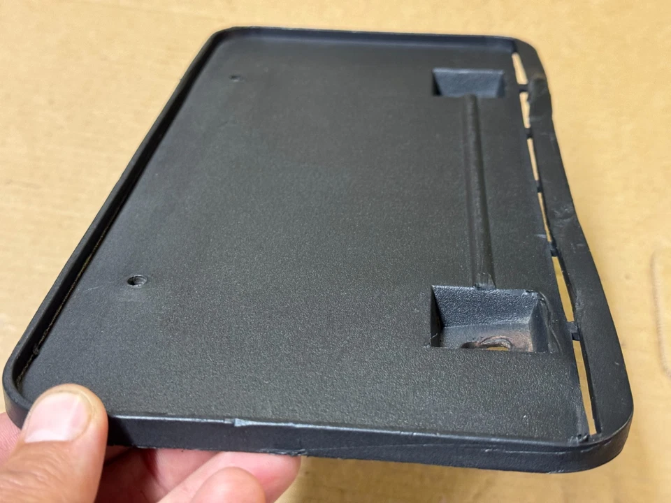 87-93 Ford Mustang Front Bumper License Plate Bracket Support OEM GT & LX  - Image 2 of 4