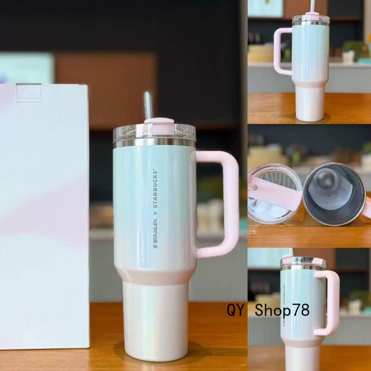 New Starbucks x Stanley 2025 China Anniversary Romantic Ocean 40oz