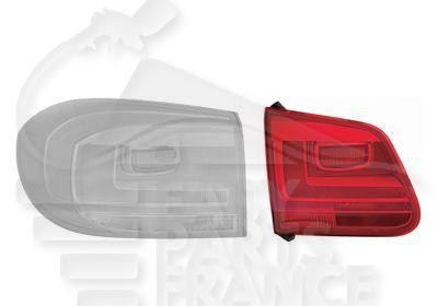 Feu arrière-gauche intérieur pour Tiguan 4x4 phase 2