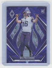 2024 Panini Phoenix #247 Will Reichard Purple