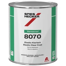 Axalta Spies Hecker Semi-Gloss Elastic Clear Coat Permacron 8070 1 qt