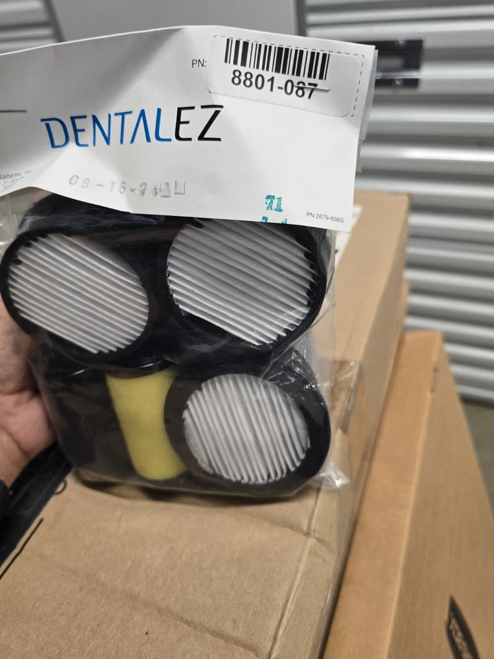 KIT DE MANTENIMIENTO DE FILTRO ORIGINAL OEM, SELLADO DE DENTAL EZ 8801-087 PRECIO DE VENTA SUGERIDO POR EL FABRICANTE $440 Foto 4 de 4