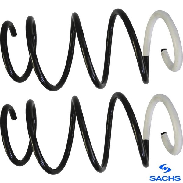 2X Fahrwerksfeder Sachs 993150 2 Federn Satz Federnsatz FüR Renault-image