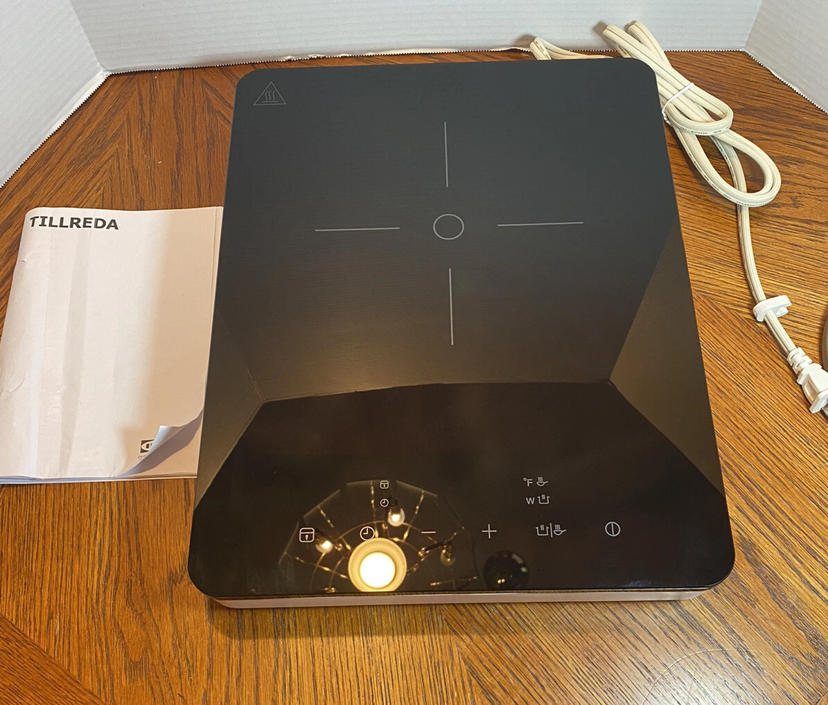 TILLREDA Portable induction cooktop, 1 zone black - IKEA