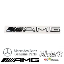 Mercedes-Benz AMG Chrome Emblem • Genuine OE • C32 C55 C63 CL55 CL63 #2208170815