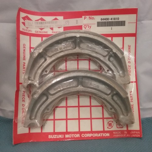 NEW GENUINE SUZUKI 64400-41810 SHOE SET, BRAKE 1985-2002