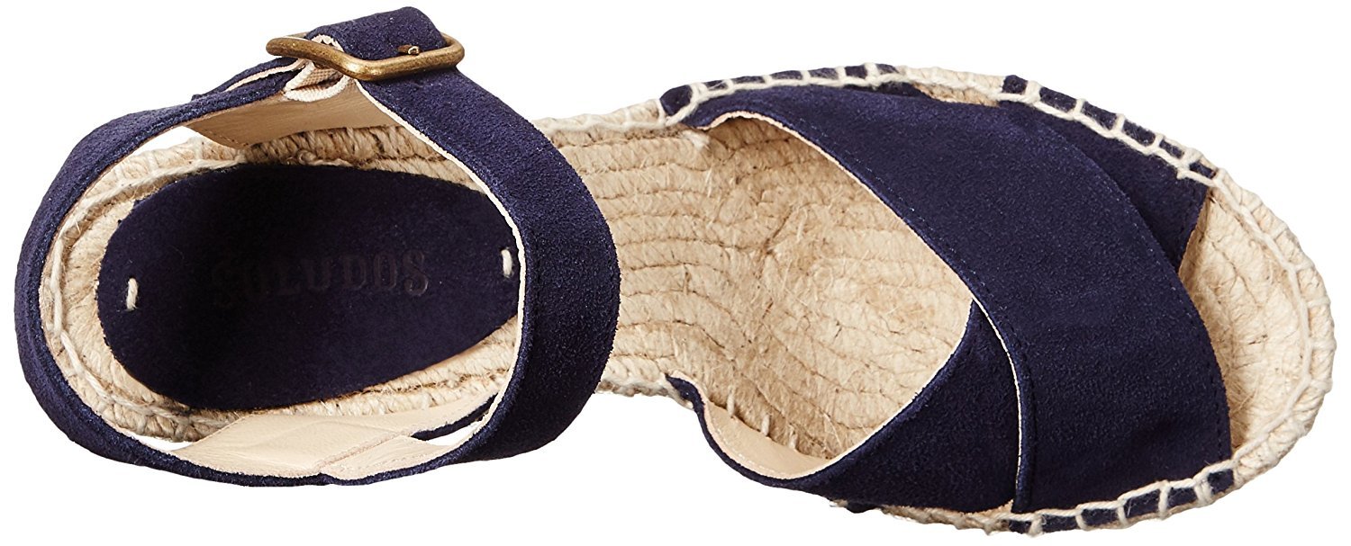Soludos Women's Criss Cross Espadrille Wedge Sandal, Midnight bluee, Size Size Size 7.0 iJA 2aa27d Soludos Women's Criss Cross Espadrille Wedge Sandal, Midnight bluee, Size Size Size 7.0 iJA 2aa27d