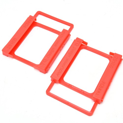 5x Drive Bay Caddies SSD Hard Drive Bay 2.5" To 3.5" Tray Bracket HDD Adap.ac - Photo 6/11