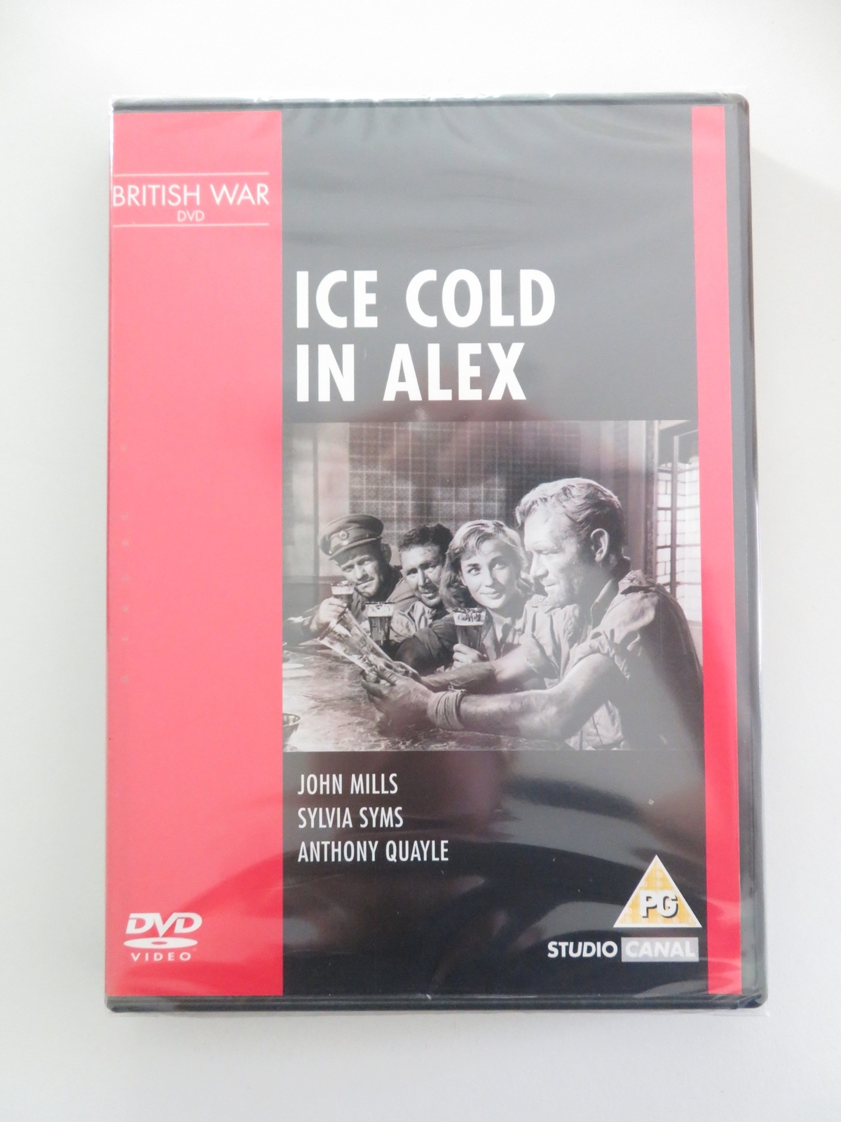 ICE COLD IN ALEX (DVD) JOHN MILLS SYLVIA SYMS 1958 REGION 2