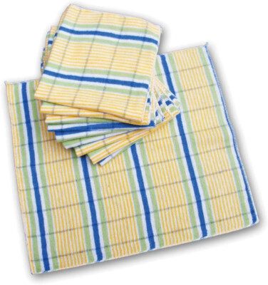 10 Stk. Schulz - Staubtücher traditionell -70% Baumwolle und 30% Polyester - 