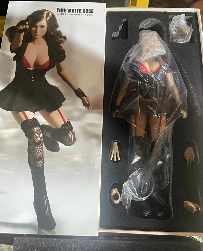 Фигурка Phicen TBLeague 12 дюймов масштаб 1/6 Fire White Rose PL2013-20 (совершенно новая) - Изображение 3 из 3