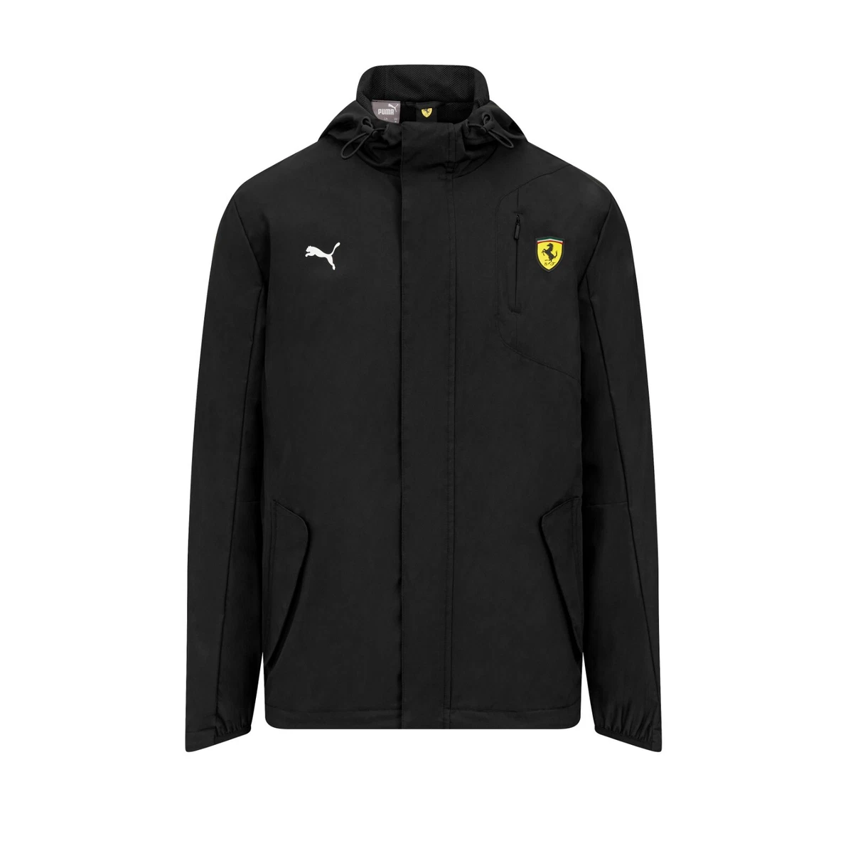 Puma black 2024 rain jacket