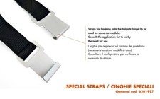 Fabbri Optional Portabici Auto CINGHIE SPECIALI 9503039