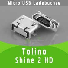 ✅ Tolino Shine 2 HD Micro USB DC Buchse Ladebuchse Strombuchse Anschluss Port