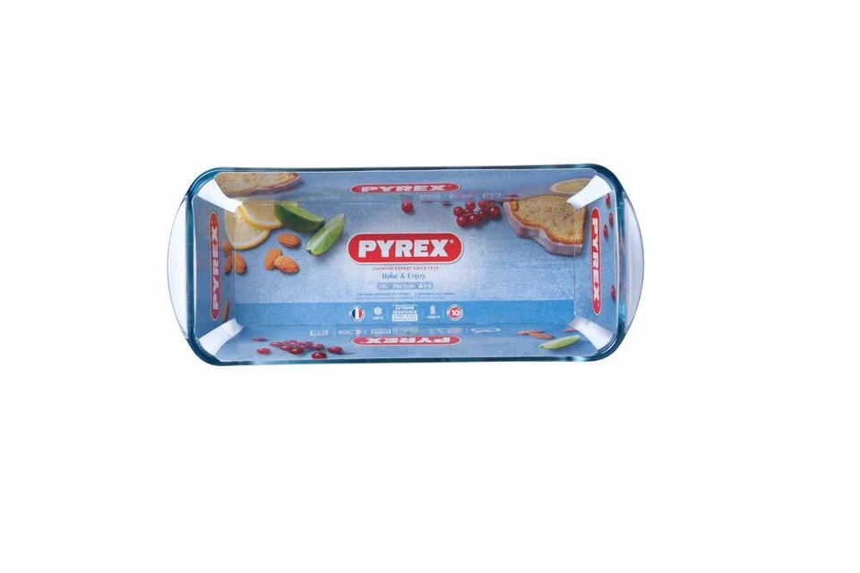 Pyrex Glass Loaf Dish 1.5 LITRE Toughened  high resistance Glass Oven Dish - Image 3 of 4